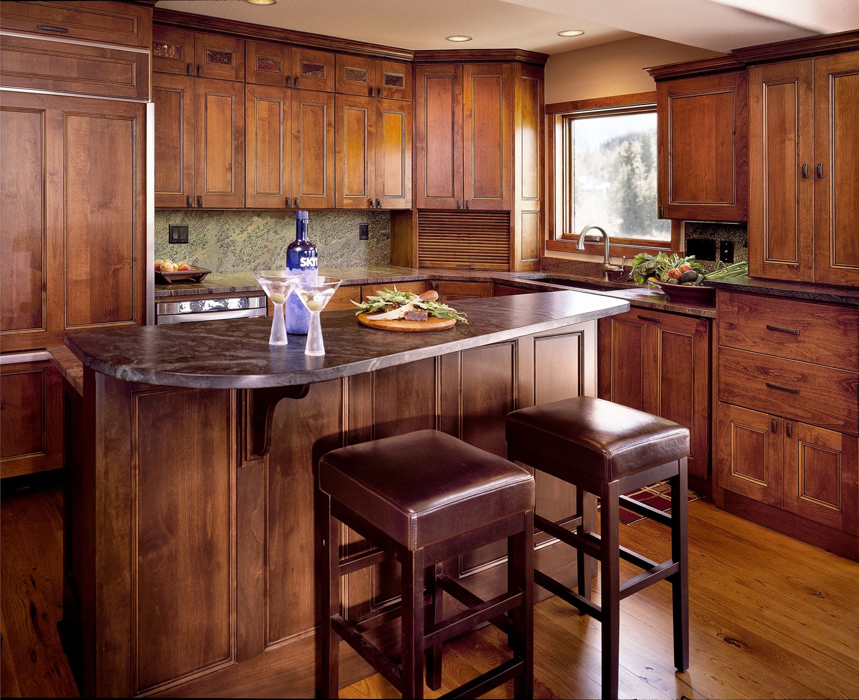 Earthy Elegance | Gallery | Custom Wood Products - Handcrafted Cabinets