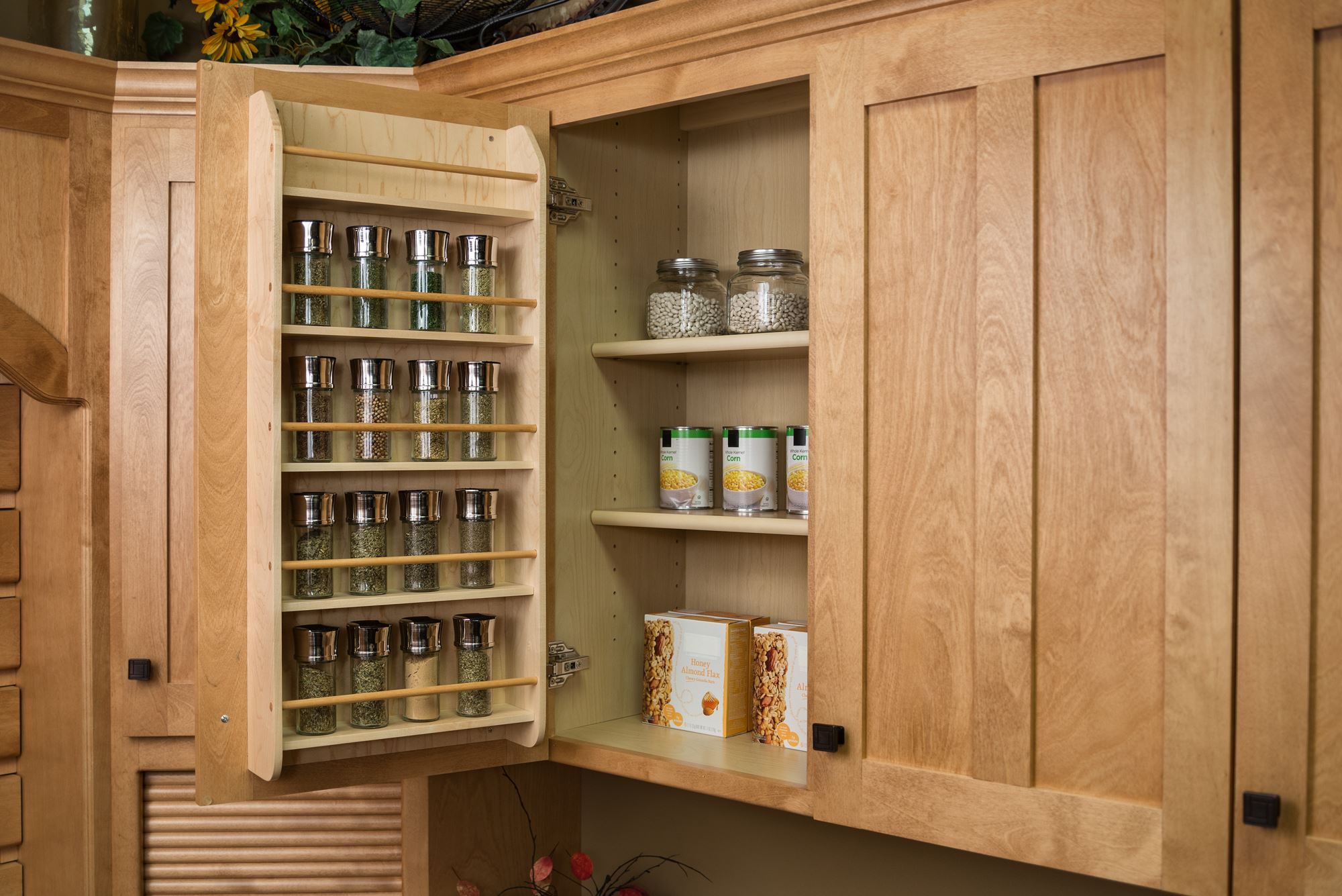 Pantry And Food Storage Storage Solutions Custom Wood Products Handcrafted Cabinets